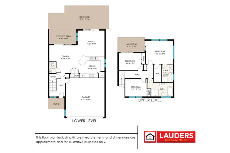 Floorplan of Homely townhouse listing, 4/2 Mistral Place, Old Bar NSW 2430
