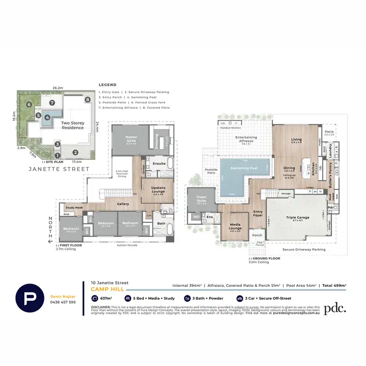 Floorplan of Homely house listing, 10 Janette Street, Camp Hill QLD 4152