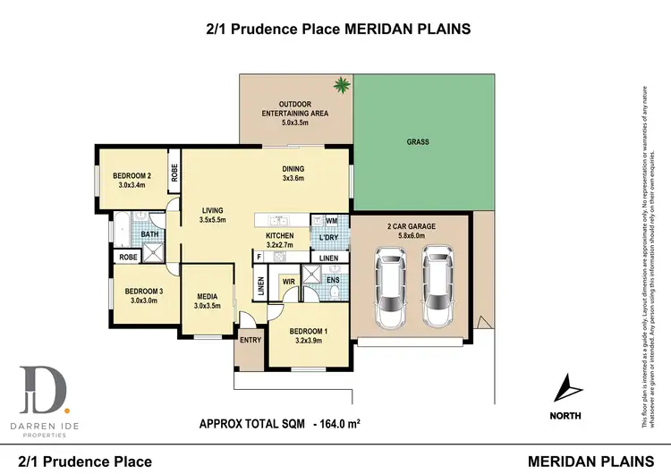 Floorplan of Homely unit listing, 2/1 Prudence Place, Meridan Plains QLD 4551