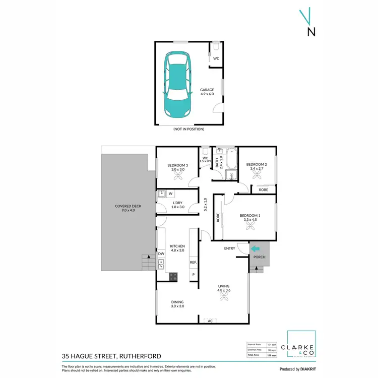 Floorplan of Homely house listing, 35 Hague Street, Rutherford NSW 2320