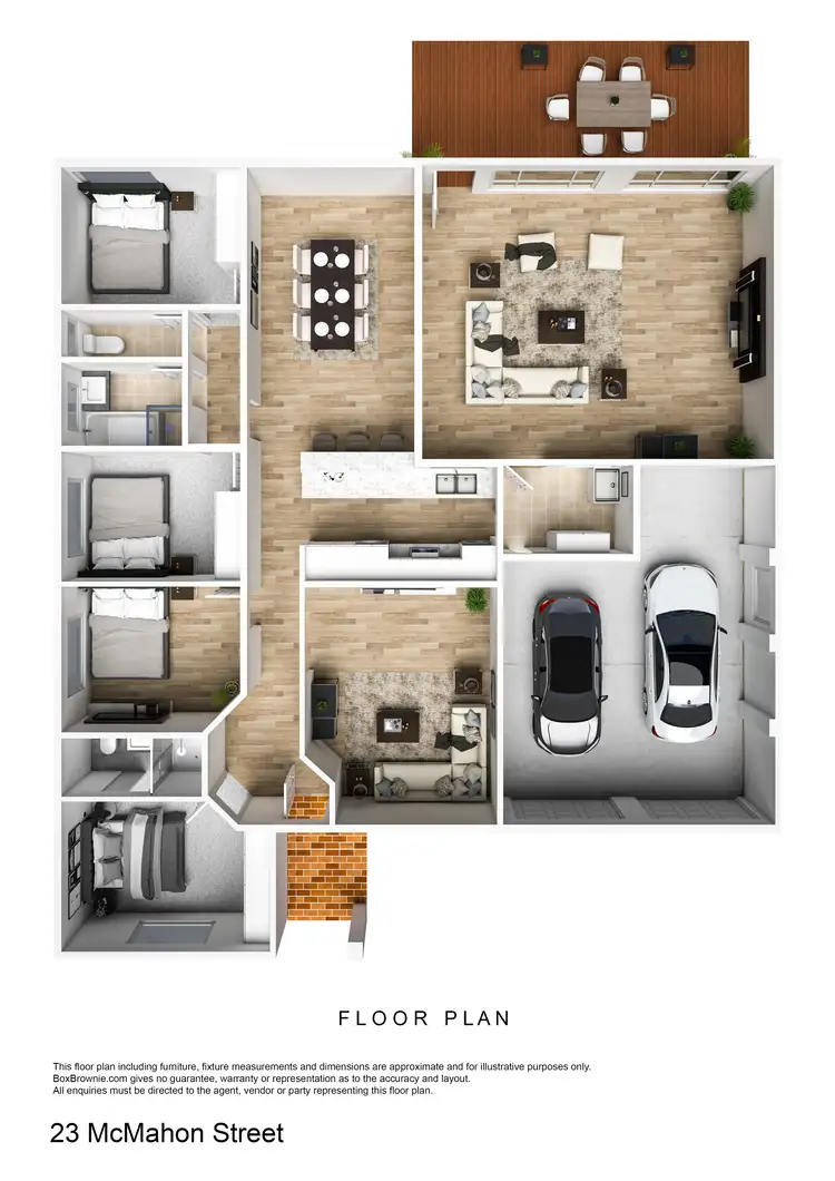 Floorplan of Homely house listing, 23 Mcmahon Street, Griffith NSW 2680