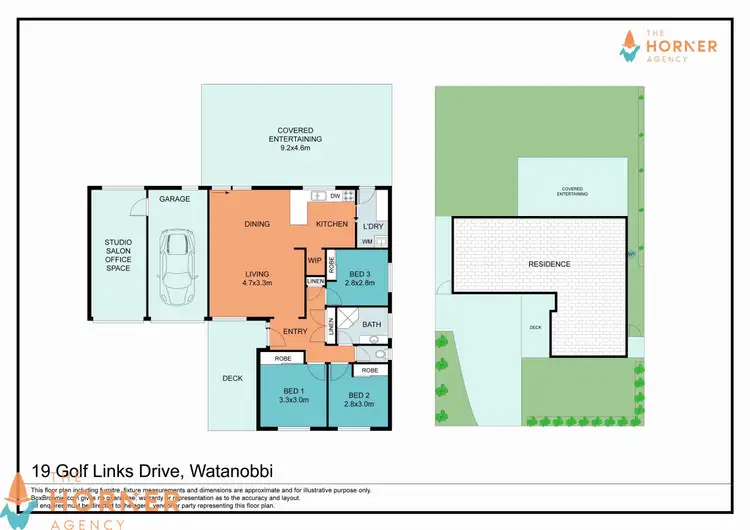 Floorplan of Homely house listing, 19 Golf Links Drive, Watanobbi NSW 2259