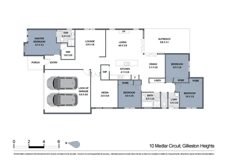 Floorplan of Homely house listing, 10 Medlar Circuit, Gillieston Heights NSW 2321