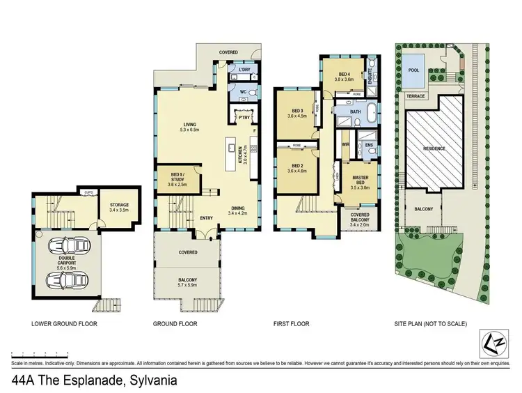 Floorplan of Homely house listing, 44a The Esplanade, Sylvania NSW 2224