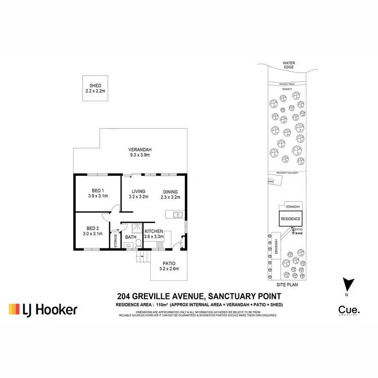 Floorplan of Homely house listing, 204 Greville Avenue, Sanctuary Point NSW 2540