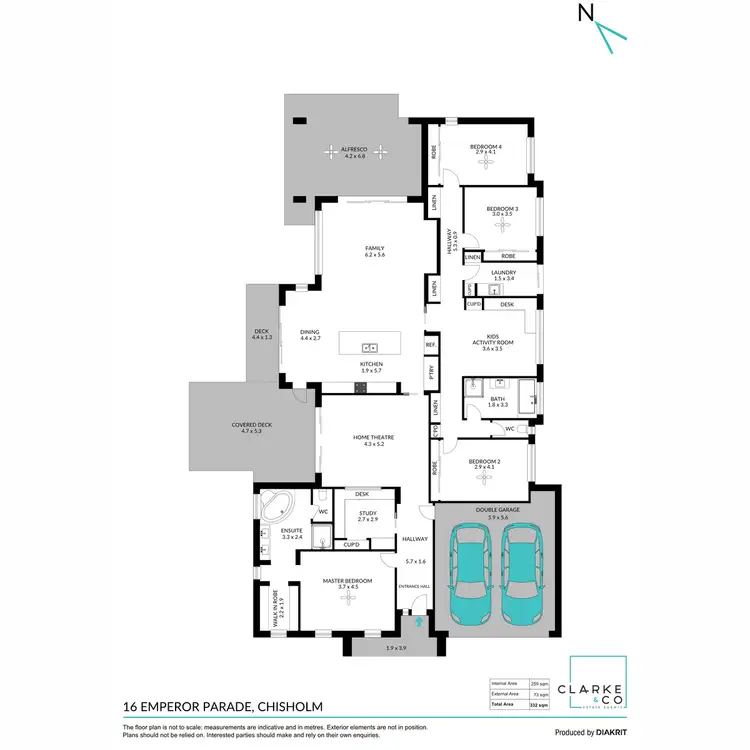 Floorplan of Homely house listing, 16 Emperor Parade, Chisholm NSW 2322