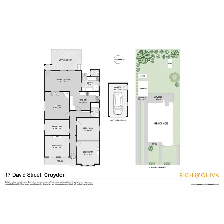 Floorplan of Homely house listing, 17 David Street, Croydon NSW 2132
