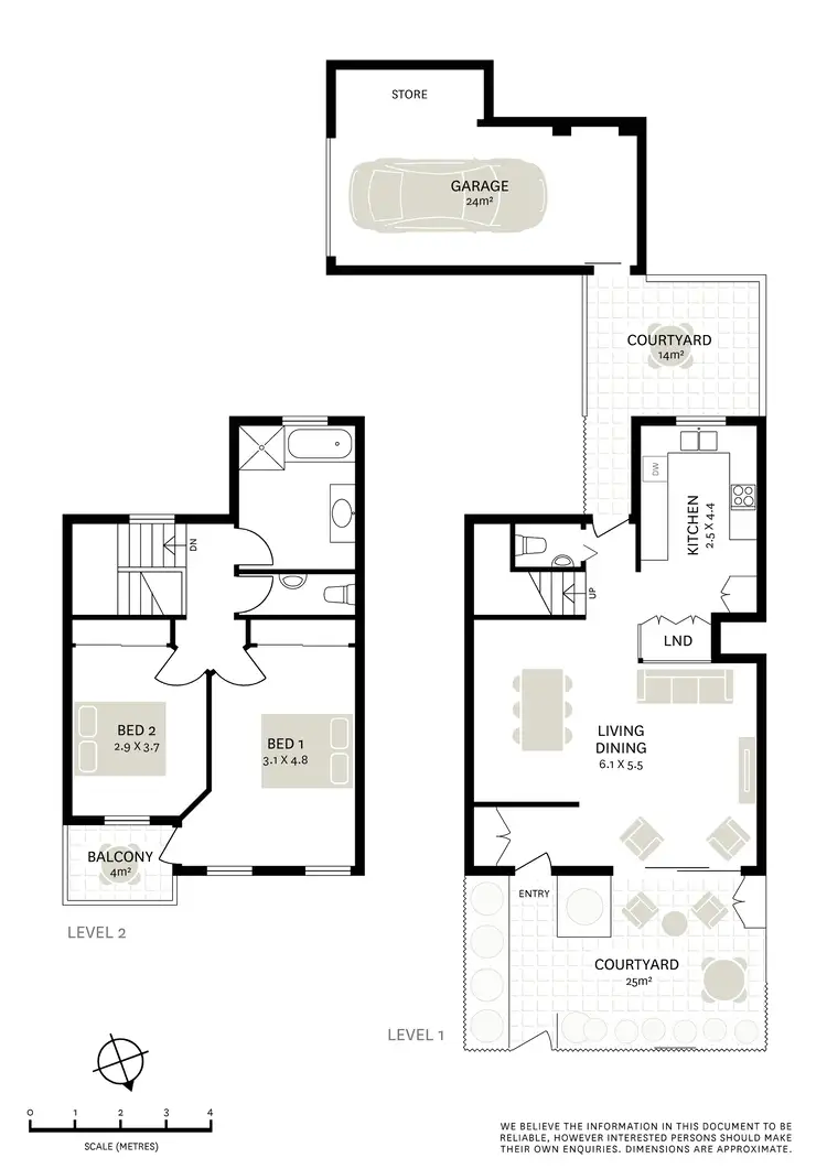 Floorplan of Homely apartment listing, 5/51 Piper Street (Enter via White Street), Lilyfield NSW 2040