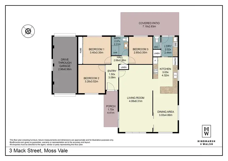 Floorplan of Homely house listing, 3 Mack Street, Moss Vale NSW 2577