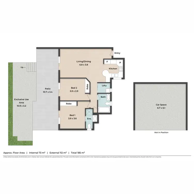 Floorplan of Homely apartment listing, 2/42 Hamson Terrace, Nundah QLD 4012