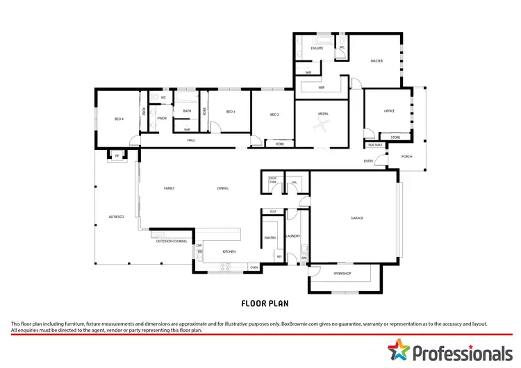 Floorplan of Homely house listing, 81 Coppabella Drive, Gobbagombalin NSW 2650