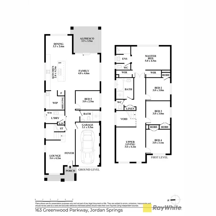Floorplan of Homely house listing, 163 Greenwood Parkway, Jordan Springs NSW 2747