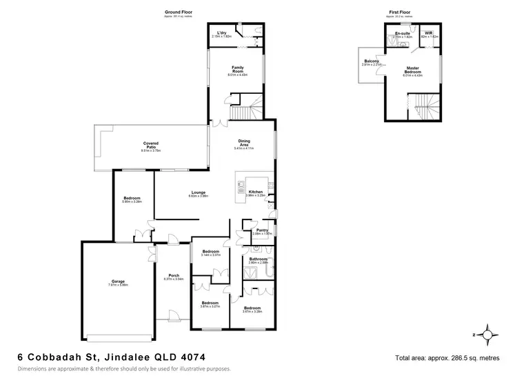 Floorplan of Homely house listing, 6 Cobbadah Street, Jindalee QLD 4074