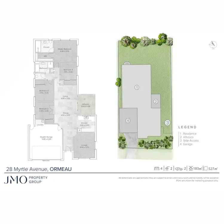 Floorplan of Homely house listing, 28 Myrtle Avenue, Ormeau QLD 4208