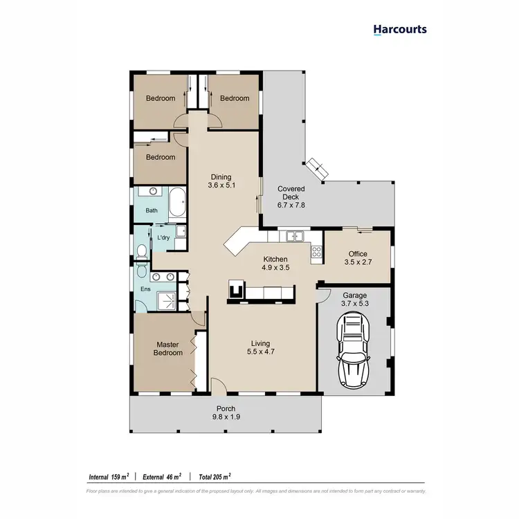Floorplan of Homely house listing, 19 Mona Vale Way, Petrie QLD 4502