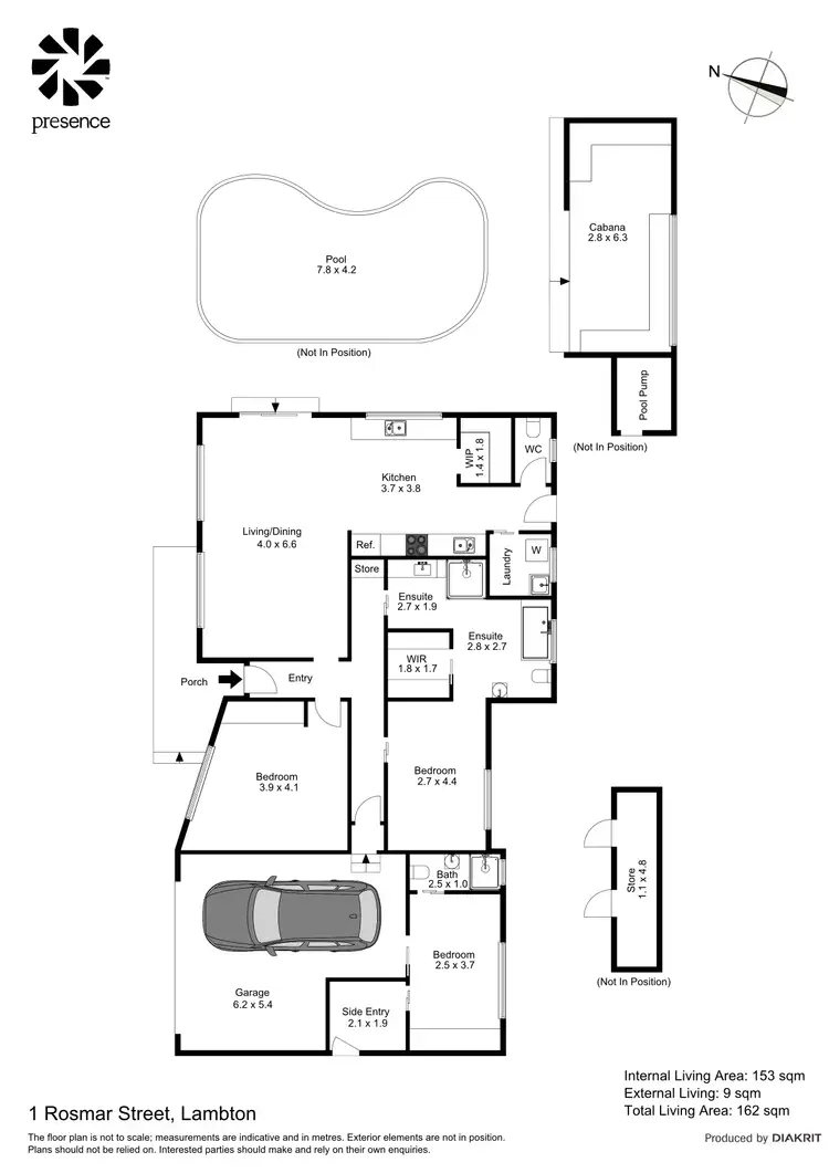 Floorplan of Homely house listing, 1 Rosmar Street, Lambton NSW 2299