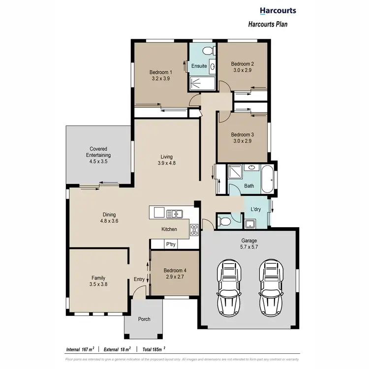 Floorplan of Homely house listing, 110 Glass House Circuit, Kallangur QLD 4503