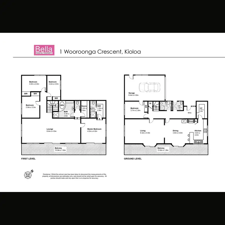 Floorplan of Homely house listing, 1 Wooroonga Crescent, Kioloa NSW 2539
