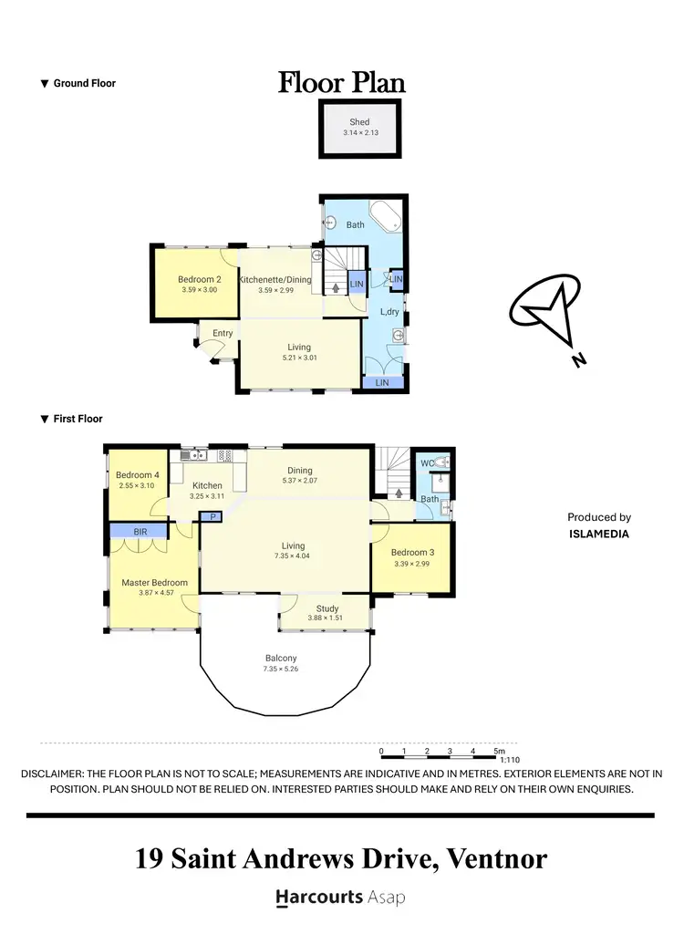 Floorplan of Homely house listing, 19 St Andrews Drive, Ventnor VIC 3922