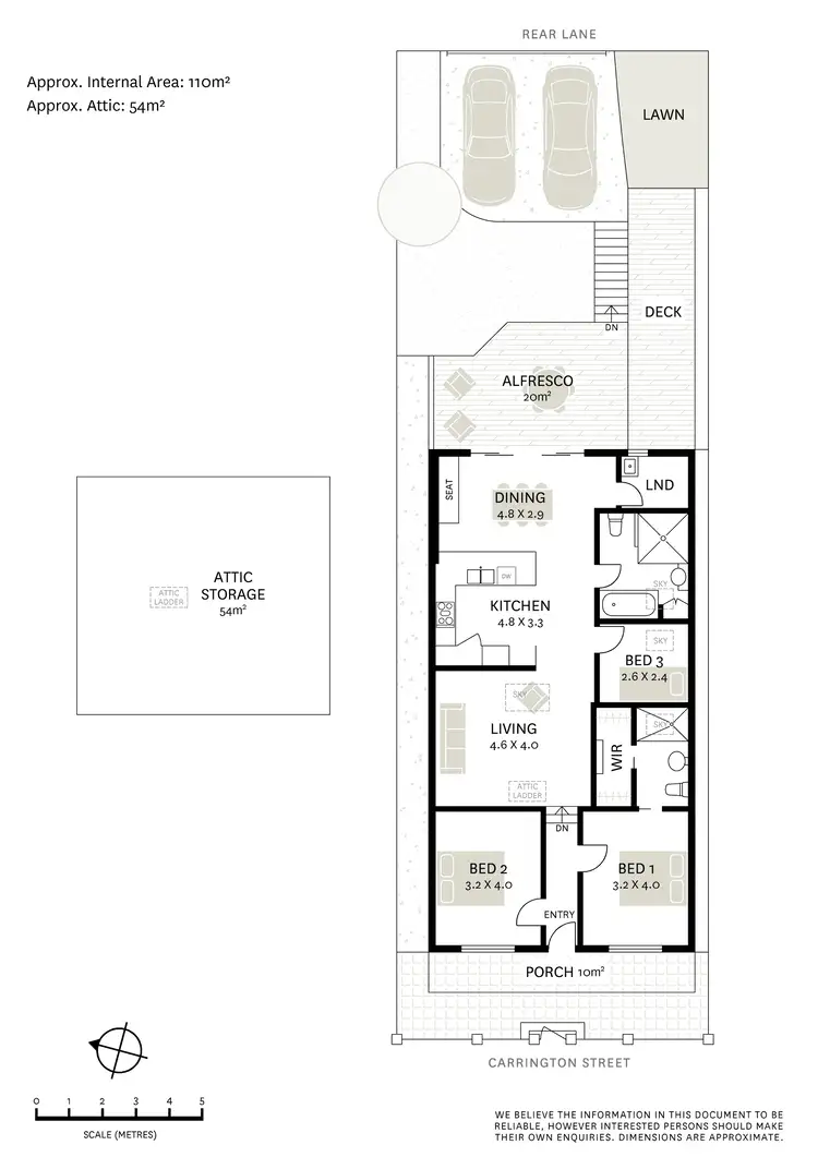 Floorplan of Homely house listing, 46 Carrington Street, Lilyfield NSW 2040