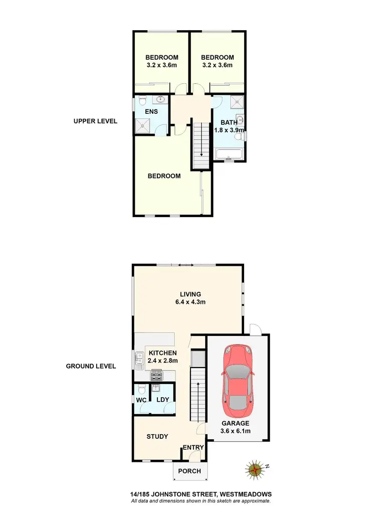 Floorplan of Homely unit listing, 14/195 Johnstone Street, Westmeadows VIC 3049