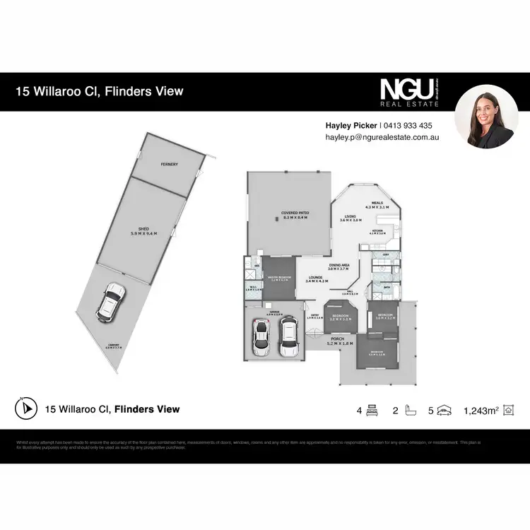 Floorplan of Homely house listing, 15 Willaroo Close, Flinders View QLD 4305
