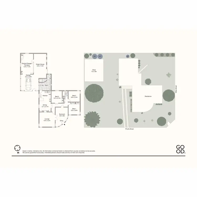 Floorplan of Homely house listing, 18 Phyllis Street, Harristown QLD 4350