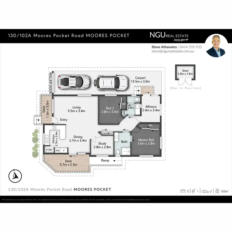 Floorplan of Homely retirement listing, 130/102a Moores Pocket Road, Moores Pocket QLD 4305
