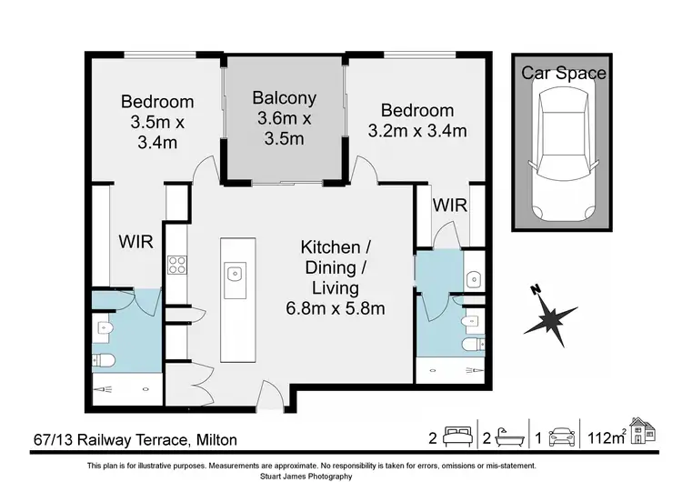 Floorplan of Homely unit listing, 67/13 Railway Terrace, Milton QLD 4064