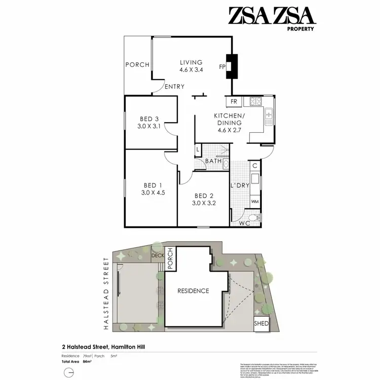 Floorplan of Homely house listing, 2 Halstead Street, Hamilton Hill WA 6163