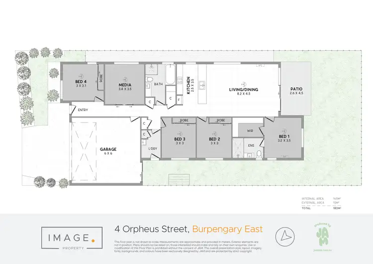 Floorplan of Homely house listing, 4 Orpheus Street, Burpengary East QLD 4505