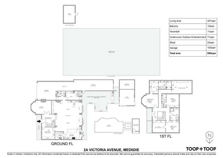 Floorplan of Homely house listing, 2A Victoria Avenue, Medindie SA 5081