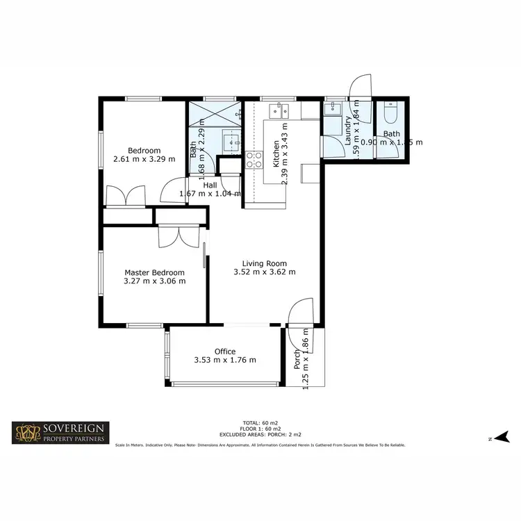 Floorplan of Homely unit listing, 5/41-43 James Street, East Toowoomba QLD 4350
