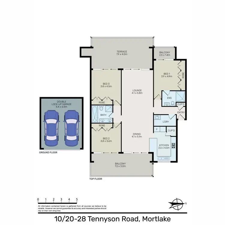 Floorplan of Homely apartment listing, 10/20-28 Tennyson Road, Mortlake NSW 2137