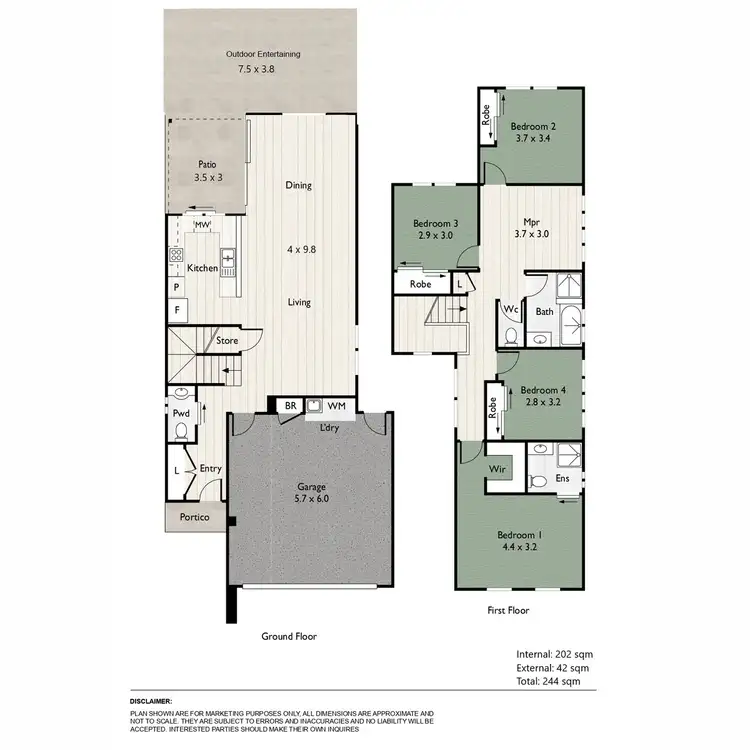 Floorplan of Homely house listing, 65 Cribb Avenue, Mitchelton QLD 4053