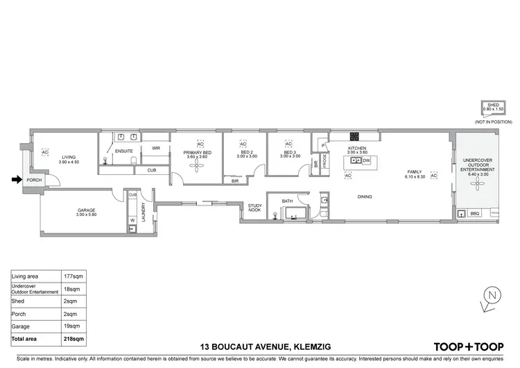 Floorplan of Homely house listing, 13 Boucaut Avenue, Klemzig SA 5087