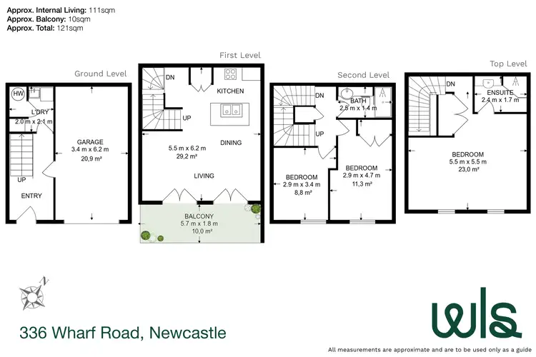 Floorplan of Homely house listing, 336 Wharf Road, Newcastle NSW 2300