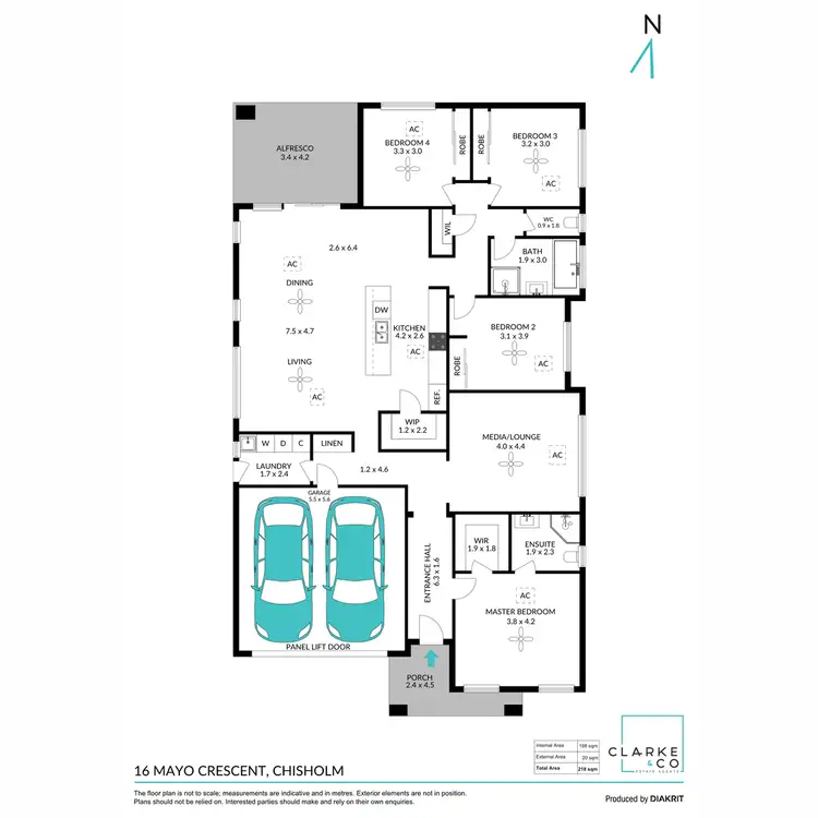 Floorplan of Homely house listing, 16 Mayo Crescent, Chisholm NSW 2322