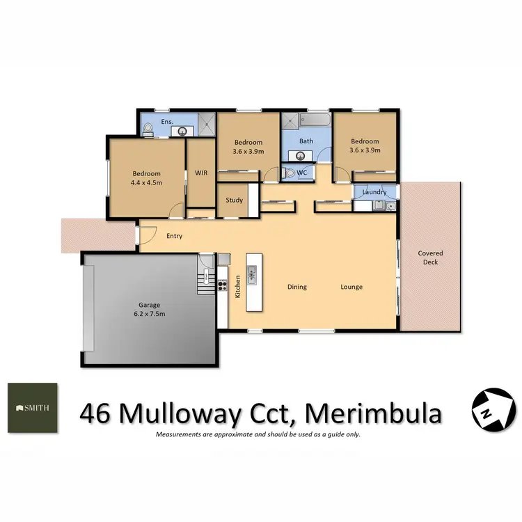Floorplan of Homely house listing, 46 Mulloway Circuit, Merimbula NSW 2548