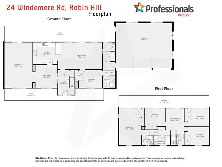 Floorplan of Homely house listing, 24 Windemere Road, Robin Hill NSW 2795