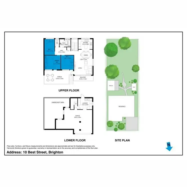 Floorplan of Homely house listing, 10 Best Street, Brighton QLD 4017