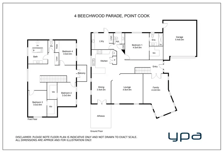Floorplan of Homely house listing, 4 Beechwood Parade, Sanctuary Lakes VIC 3030