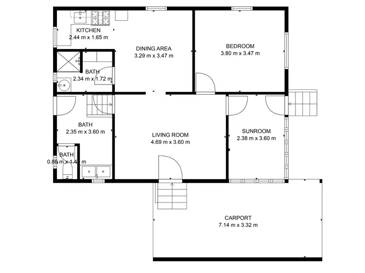 Floorplan of Homely house listing, 22 Grimwood Street, Bundaberg West QLD 4670