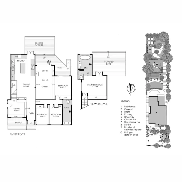 Floorplan of Homely house listing, 90 Ellerina Road, Mount Martha VIC 3934