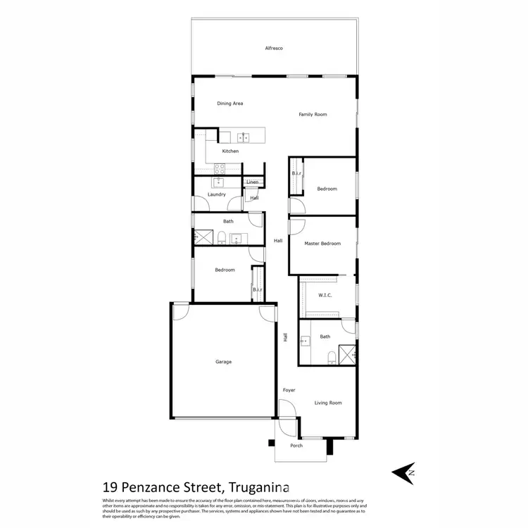 Floorplan of Homely house listing, 19 Penzance Street, Truganina VIC 3029