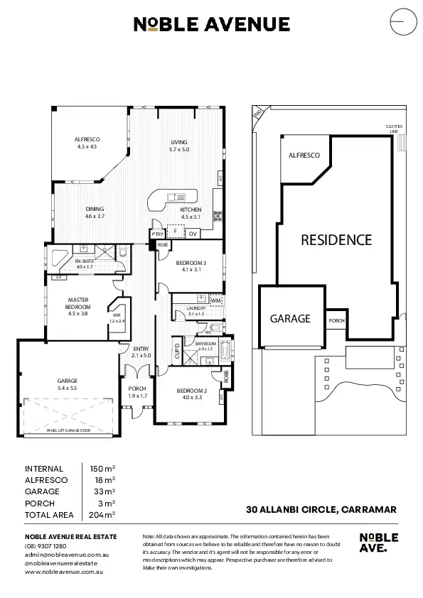 Floorplan of Homely house listing, 30 Allanbi Circle, Carramar WA 6031