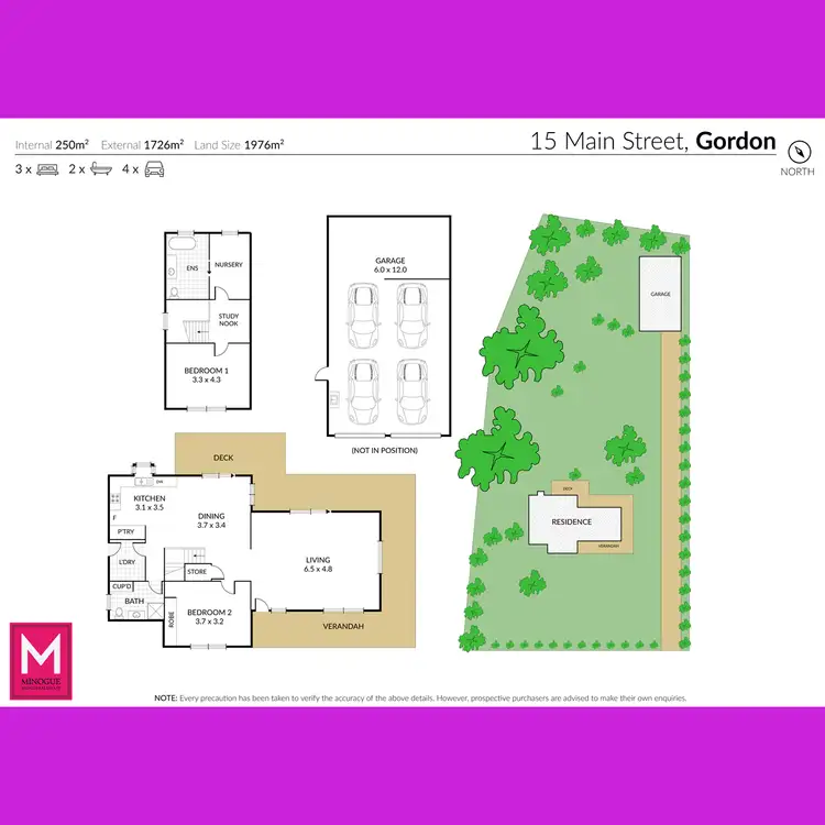 Floorplan of Homely house listing, 15 Main Street, Gordon VIC 3345