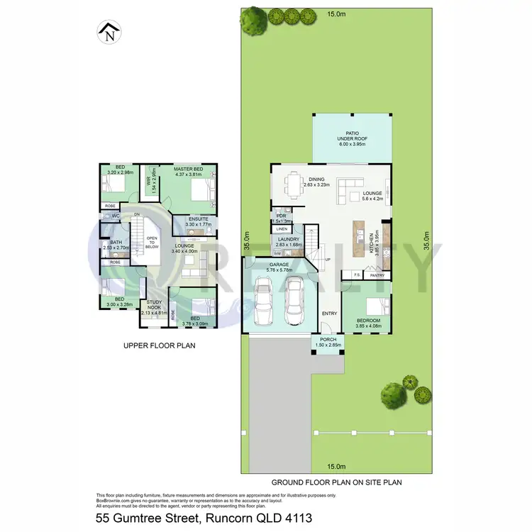 Floorplan of Homely house listing, 55 Gumtree Street, Runcorn QLD 4113