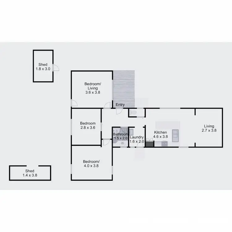 Floorplan of Homely house listing, 23 Butters Street, Morwell VIC 3840