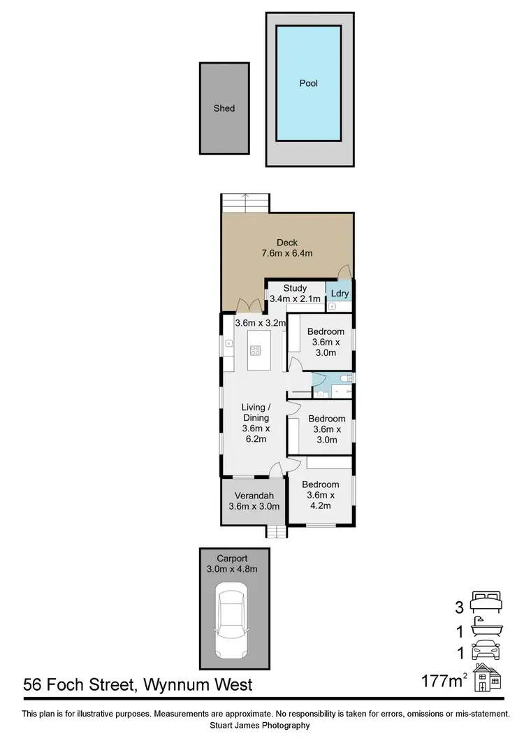 Floorplan of Homely house listing, 56 Foch Street, Wynnum West QLD 4178